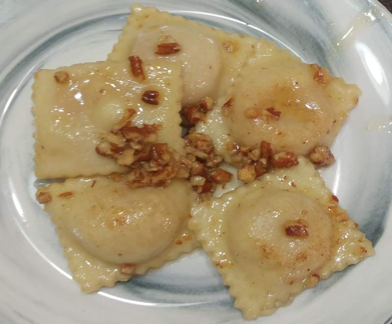 Sweet Potato Ravioli